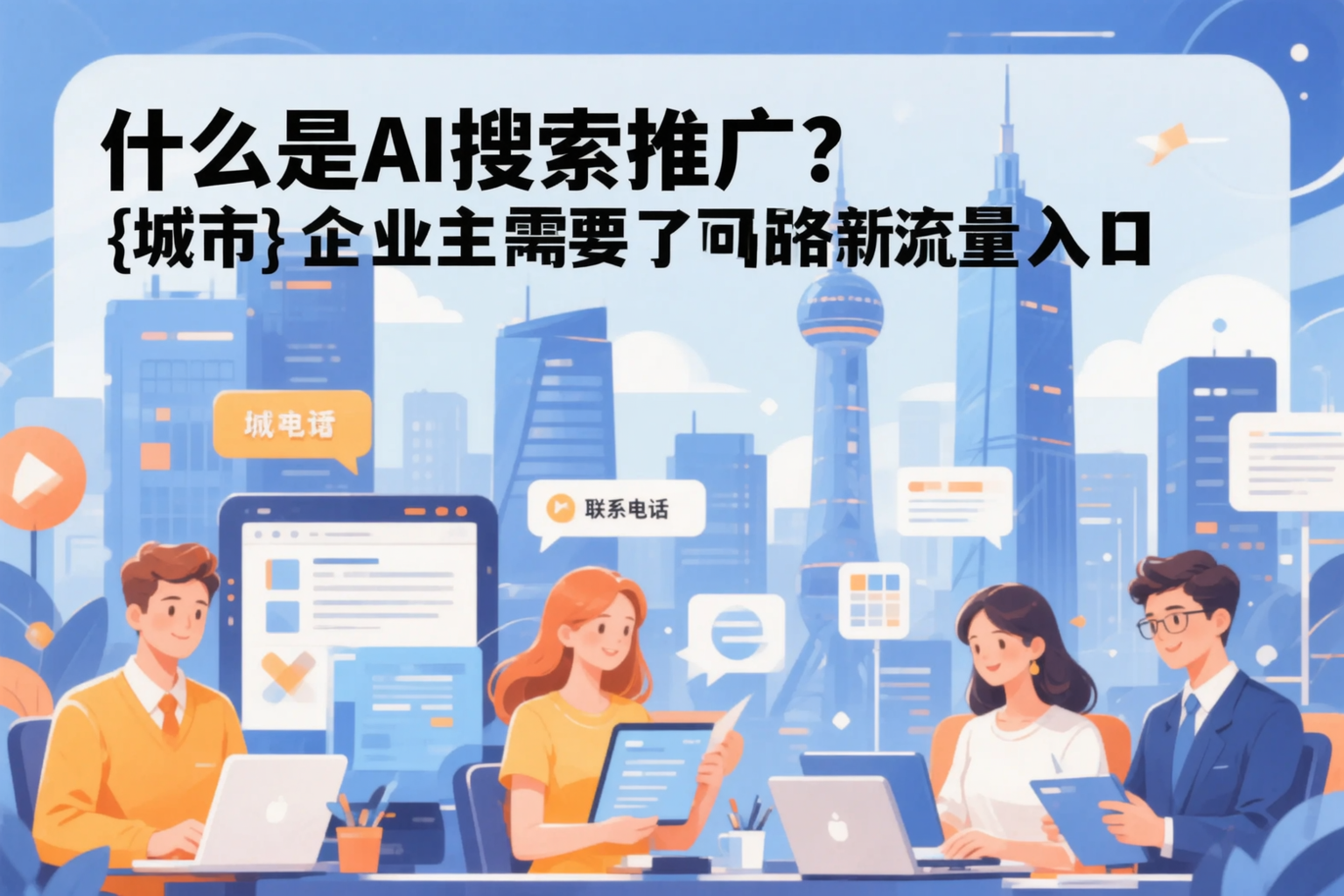 什么是AI搜索推广？定安企业主需要了解的新流量入口
