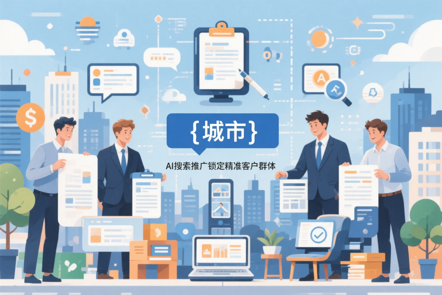 定安公司如何用AI搜索推广锁定精准客户群体