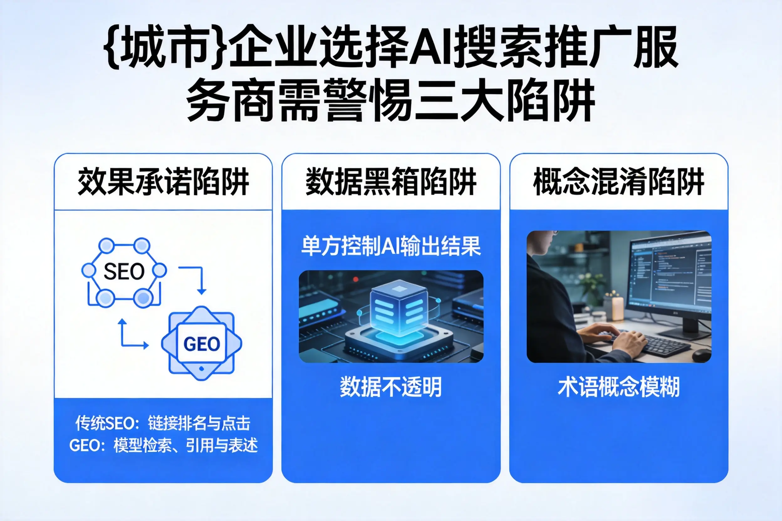 定安企业选择AI搜索推广服务商需警惕三大陷阱