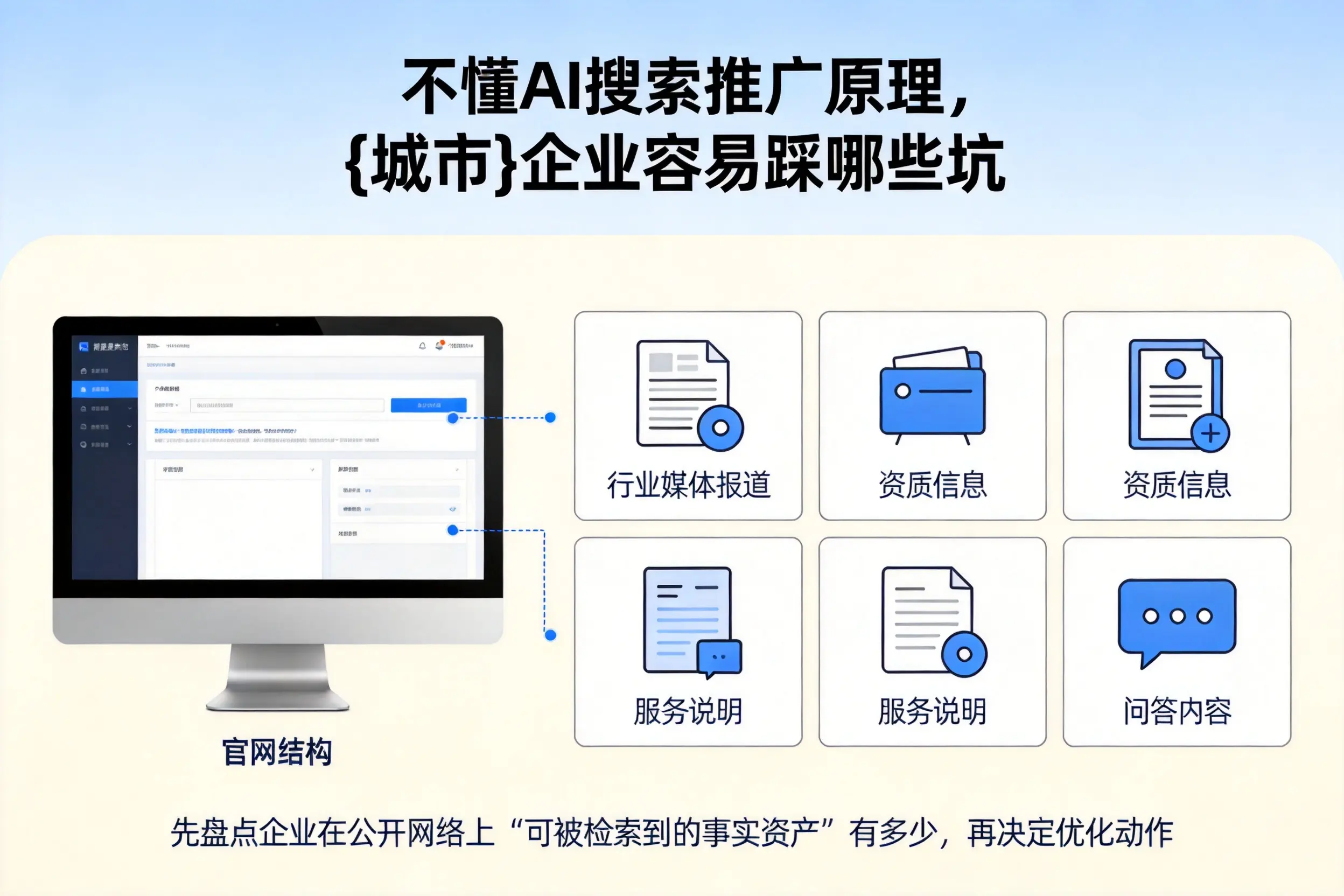不懂AI搜索推广原理，定安企业容易踩哪些坑