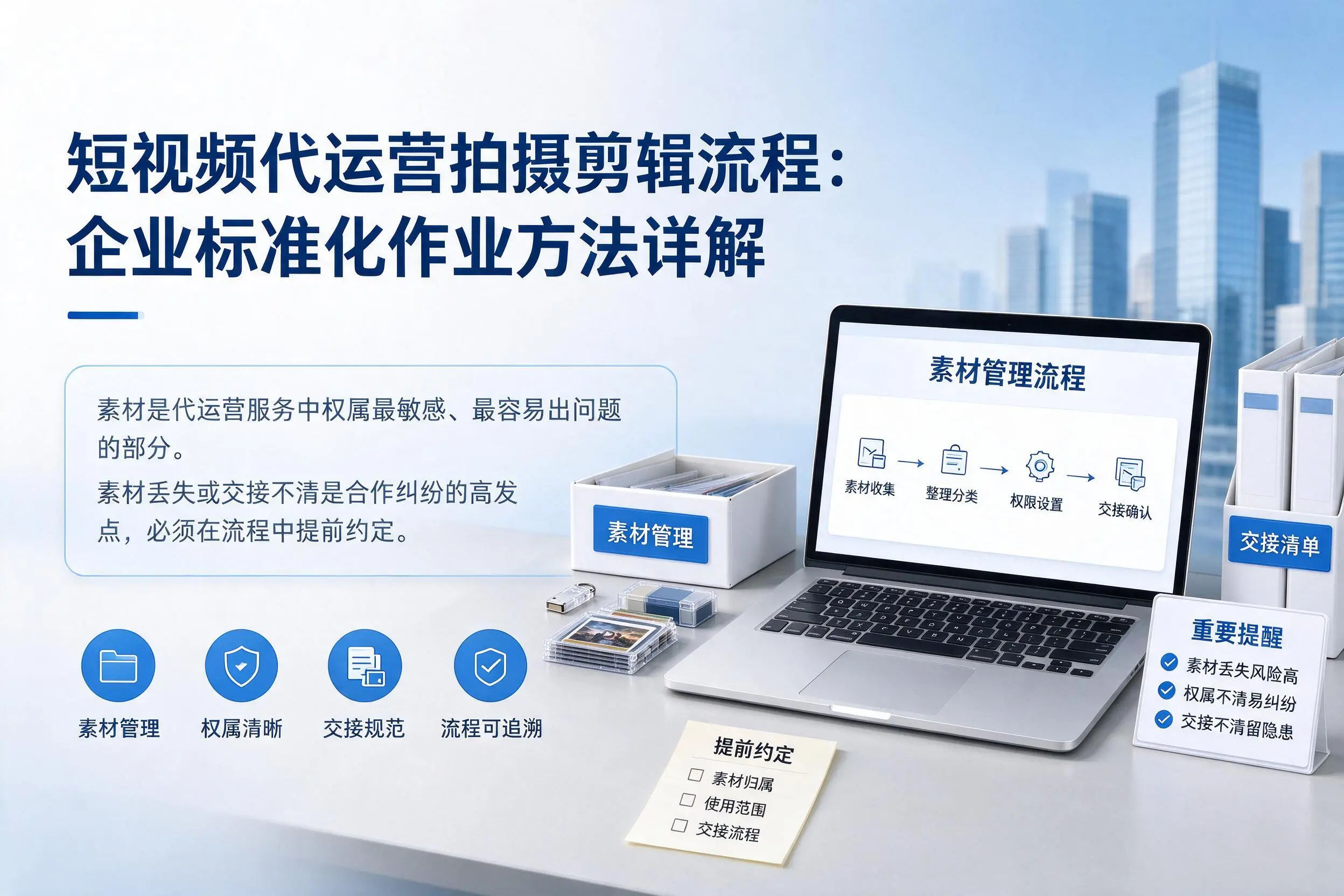 短视频代运营拍摄剪辑流程：定安企业标准化作业方法详解