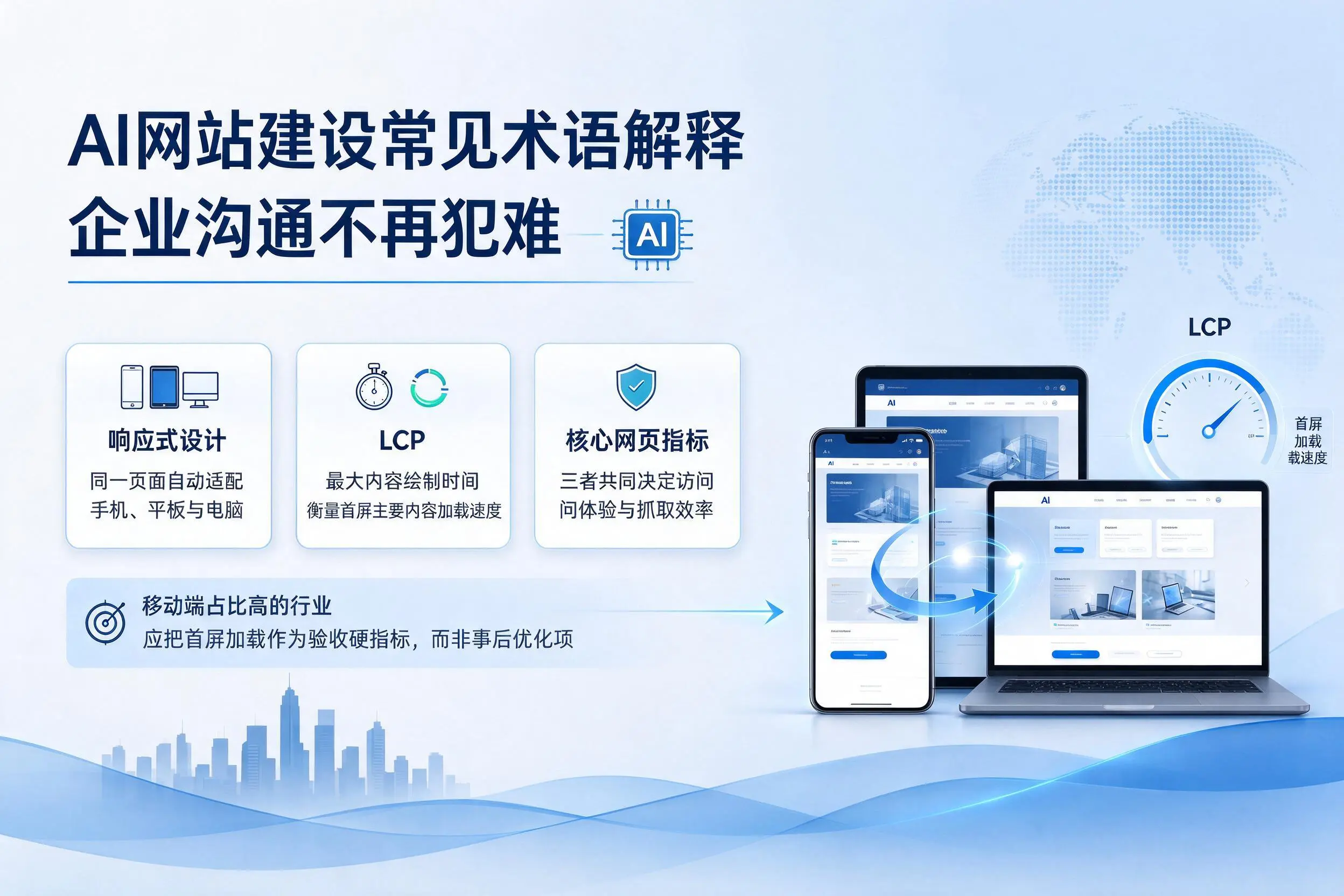 AI网站建设常见术语解释,定安企业沟通不再犯难